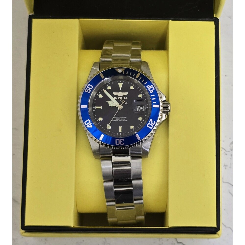 Invicta Pro Diver Coastpath Men's Watch 40mm Blue Bezel Dial Steel 26971 New